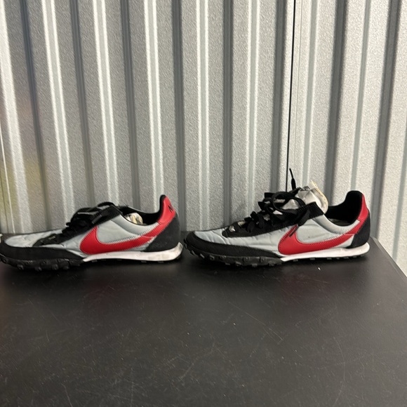 Nike Waffle Racer Gray and Red - Picture 5 of 9